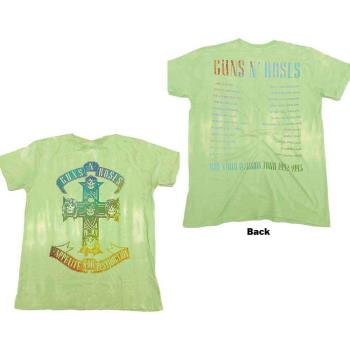 Guns N Roses: Guns N' Roses Unisex T-Shirt/Gradient Use Your Illusion Tour (Wash Collection & Back Print) (XX-Large)