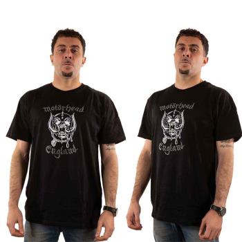 Motörhead: Unisex T-Shirt/England (Embellished) (Large)