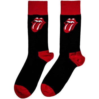 The Rolling Stones: Unisex Ankle Socks/Classic Tongue (Black) (UK Size 7 - 11)