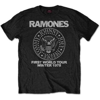 Ramones: Unisex T-Shirt/First World Tour 1978 (XX-Large)
