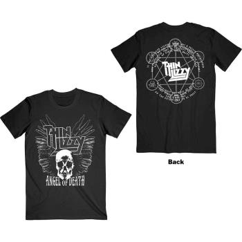 Thin Lizzy: Unisex T-Shirt/Angel of Death (Back Print) (Medium)