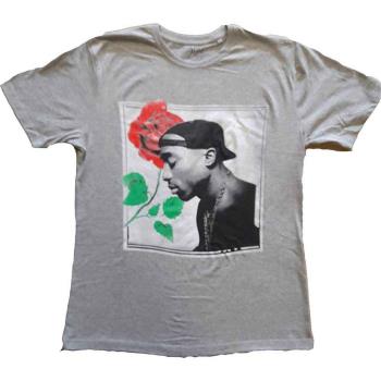 Tupac: Unisex T-Shirt/Rose (X-Large)