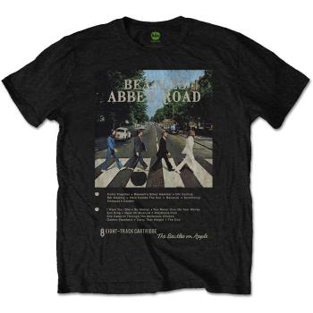 The Beatles: Unisex T-Shirt/Abbey Road 8 Track (XX-Large)