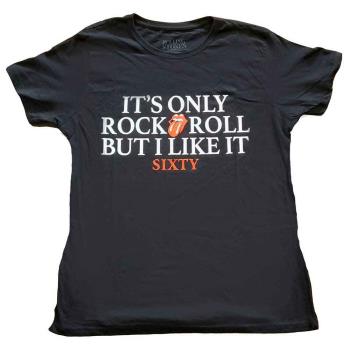The Rolling Stones: Ladies T-Shirt/Sixty It's only R&R but I like it (Foiled) (Medium)
