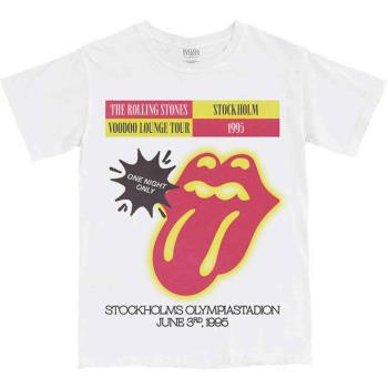 The Rolling Stones: Unisex T-Shirt/Stockholm '95 (X-Large)