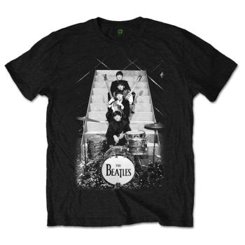 The Beatles: Unisex T-Shirt/Stage Stairs (X-Large)