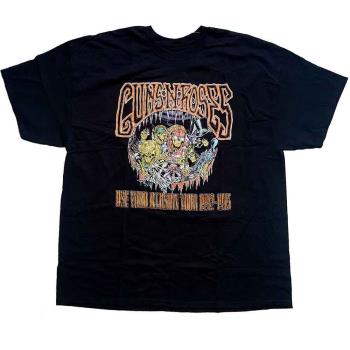 Guns N Roses: Guns N' Roses Unisex T-Shirt/Illusion Monsters (Large)