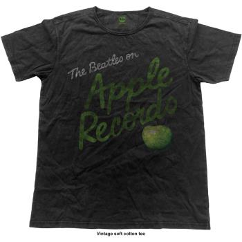 The Beatles: Unisex Vintage T-Shirt/Apple Records (X-Large)