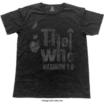 The Who: Unisex Vintage T-Shirt/Max R&B (Small)
