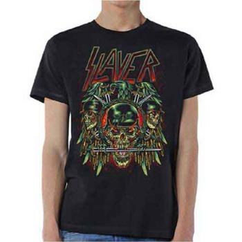 Slayer: Unisex T-Shirt/Prey with Background (X-Large)