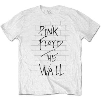 Pink Floyd: Unisex T-Shirt/The Wall & Logo (Medium)