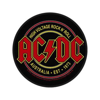 AC/DC: Standard Woven Patch/High Voltage Rock N Roll