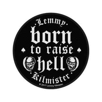 Lemmy: Standard Woven Patch/Born to Raise Hell