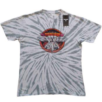Van Halen: Unisex T-Shirt/Chrome Logo (Wash Collection) (X-Large)