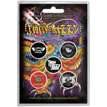 Thin Lizzy: Button Badge Pack/Chinatown (Retail Pack)