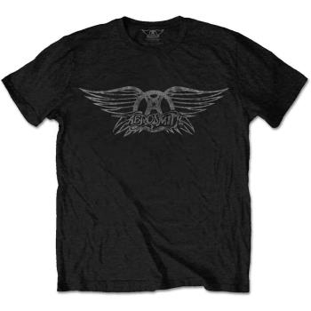 Aerosmith: Unisex T-Shirt/Vintage Logo (Medium)