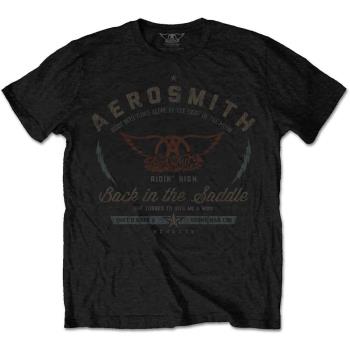 Aerosmith: Unisex T-Shirt/Back in the Saddle (Small)
