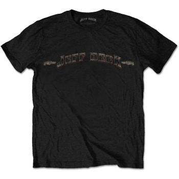 Jeff Beck: Unisex T-Shirt/Vintage Logo (Medium)