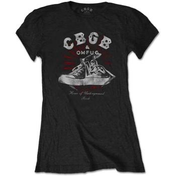 CBGB: Ladies T-Shirt/Converse (Small)