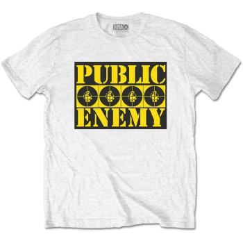 Public Enemy: Unisex T-Shirt/Four Logos (Large)