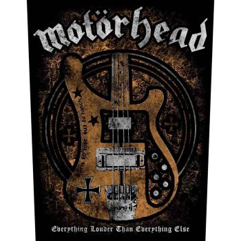 Motörhead: Back Patch/Lemmy's Bass