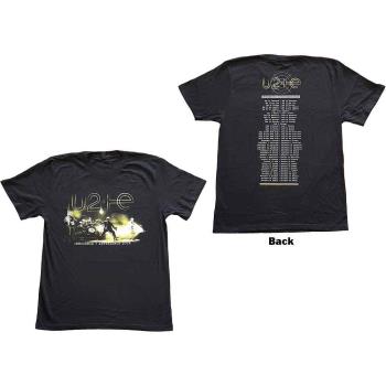U2: Unisex T-Shirt/Stage Photo (Back Print) (Ex-Tour) (X-Large)
