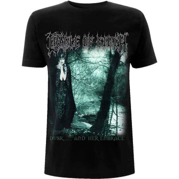 Cradle Of Filth: Unisex T-Shirt/Dusk & Her Embrace (Black) (Large)