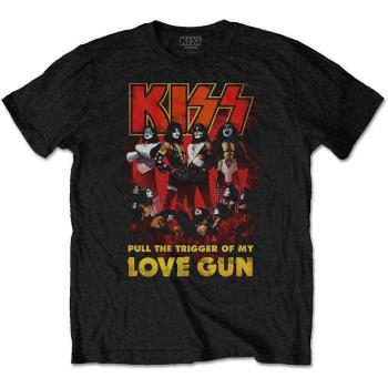 KISS: Unisex T-Shirt/Love Gun Glow (X-Large)