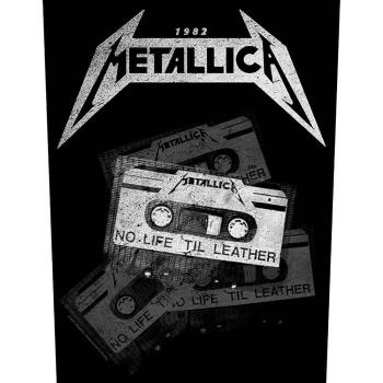 Metallica: Back Patch/No Life 'Til Leather