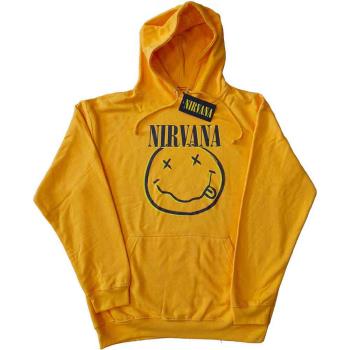 Nirvana: Unisex Pullover Hoodie/Inverse Happy Face (X-Large)