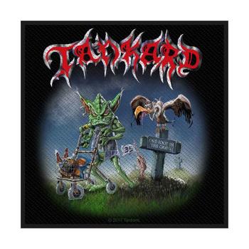 Tankard: Standard Woven Patch/One Foot in the Grave