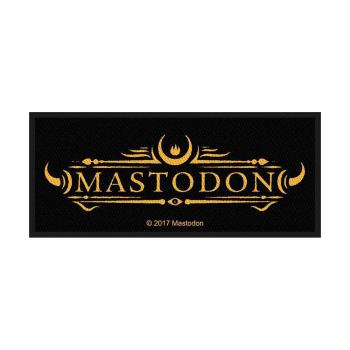 Mastodon: Standard Woven Patch/Logo