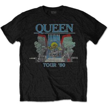 Queen: Unisex T-Shirt/Tour '80 (XX-Large)