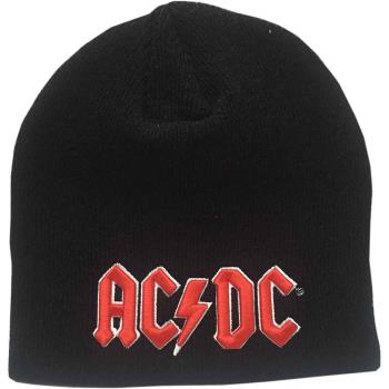 AC/DC: Unisex Beanie Hat/Red 3D Logo