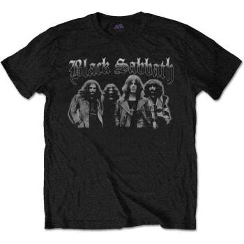 Black Sabbath: Unisex T-Shirt/Greyscale Group (Medium)