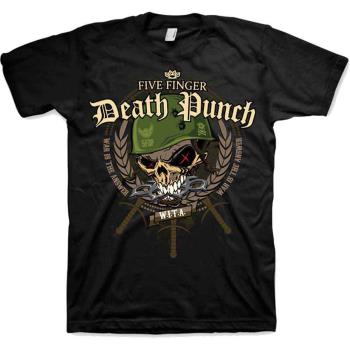 Five Finger Death Punch: Unisex T-Shirt/War Head (X-Large)