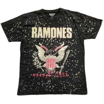Ramones: Unisex T-Shirt/Eagle (Wash Collection) (XX-Large)