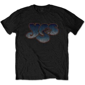 Yes: Unisex T-Shirt/Vintage Logo (Medium)