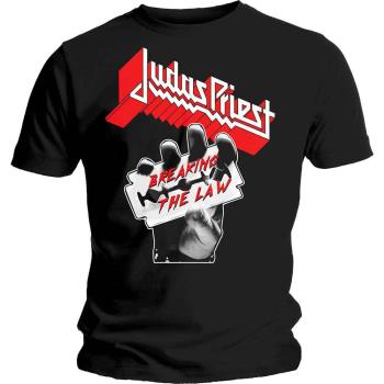 Judas Priest: Unisex T-Shirt/Breaking The Law (Large)
