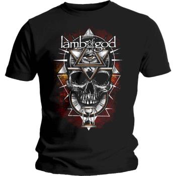 Lamb Of God: Unisex T-Shirt/All Seeing Red (Medium)