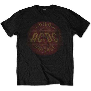 AC/DC: Unisex T-Shirt/High Voltage Vintage (Large)