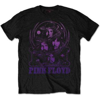 Pink Floyd: Unisex T-Shirt/Purple Swirl (Medium)