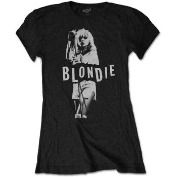 Blondie: Ladies T-Shirt/Mic. Stand (XXX-Large)