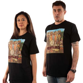 The Beatles: Unisex T-Shirt/Sgt Pepper (Embellished) (Large)