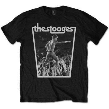 Iggy & The Stooges: Unisex T-Shirt/Crowd walk (Medium)