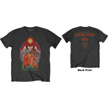 Earth Wind & Fire: Unisex T-Shirt/Let's Groove (Back Print) (Medium)