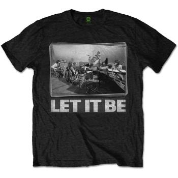 The Beatles: Unisex T-Shirt/Let It Be Studio (Medium)