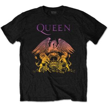 Queen: Unisex T-Shirt/Gradient Crest (X-Large)
