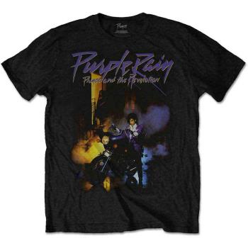 Prince: Unisex T-Shirt/Purple Rain (XXXXX-Large)