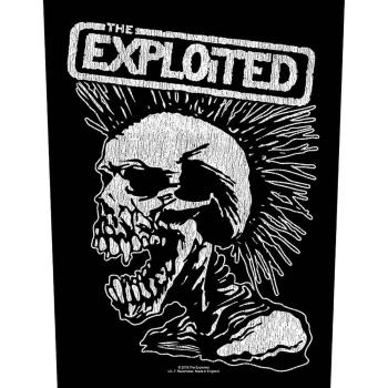 The Exploited: Back Patch/Vintage Skull